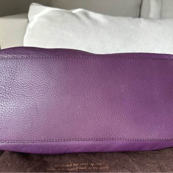 Kate Spade dark purple soft pebbled leather Hobo - Picture 6 of 6